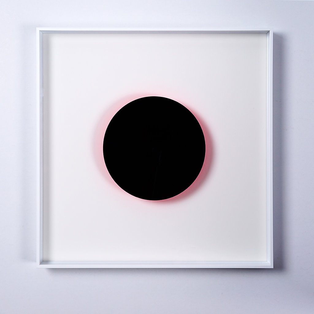 Even the moon borrows it’s light from the sun – Black/Magenta