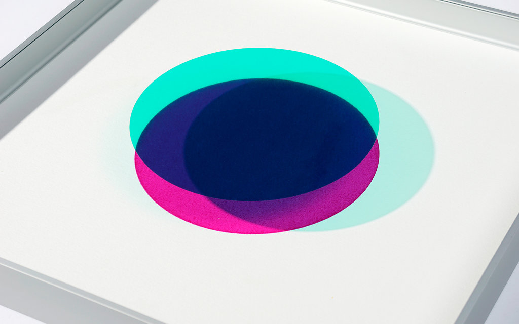 Man Made Object Series – Turquoise/Magenta